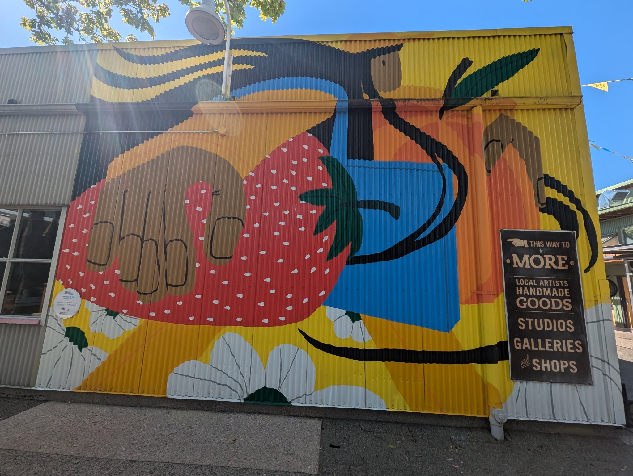 Fruit roll-up by Samantha slinn in Vancouver, photographed June 21, 2026