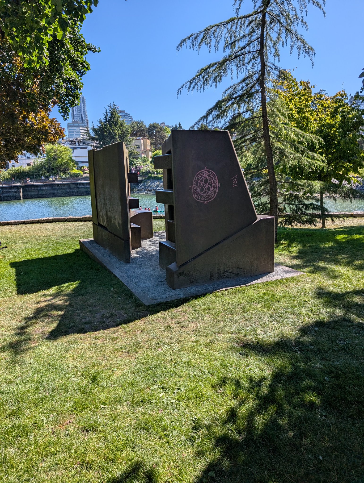Untitled artwork in Vancouver, photographed May 31, 2026