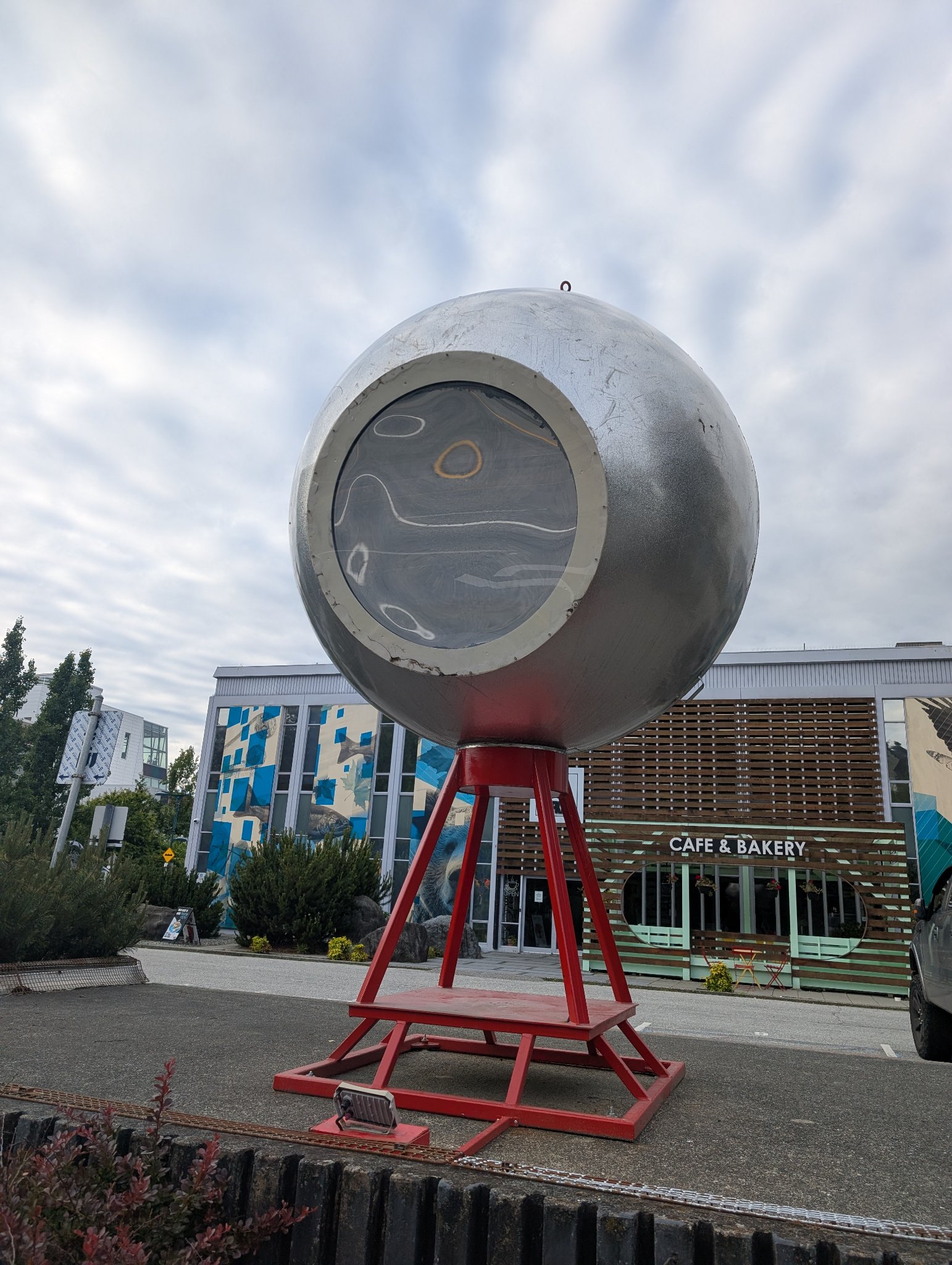 Untitled artwork in Vancouver, photographed May 27, 2026
